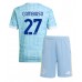 Maillot de foot Juventus Andrea Cambiaso #27 Extérieur vêtements enfant 2025-26 Manches Courtes (+ pantalon court)